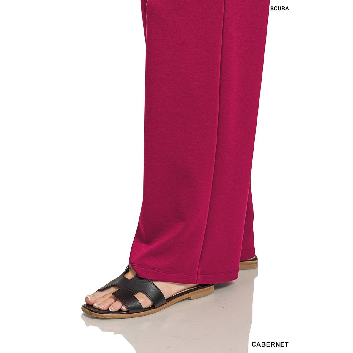 HiteJeans - Wholesale Lounge Set - Women's - Scuba crewneck pullover wide pants 2 pieces set15