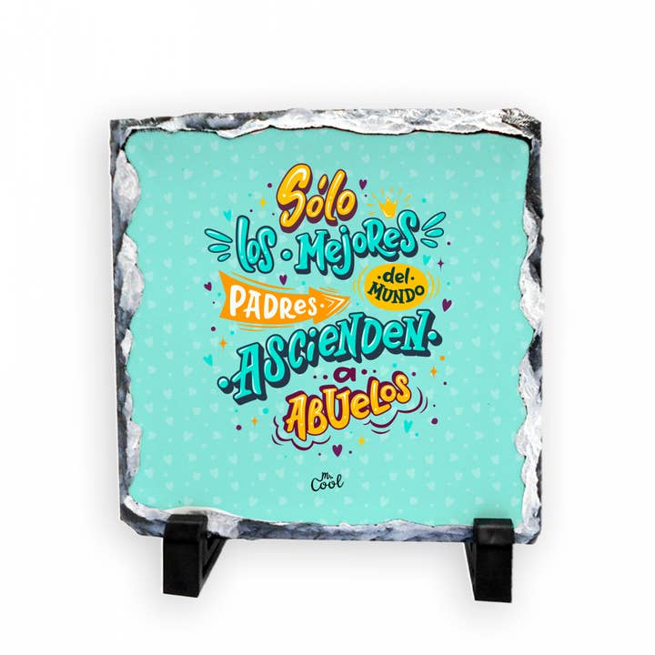 Tavla Endast världens bästa pappor blir farfar för wholesale av STAR WAY, S.L. | MrCool