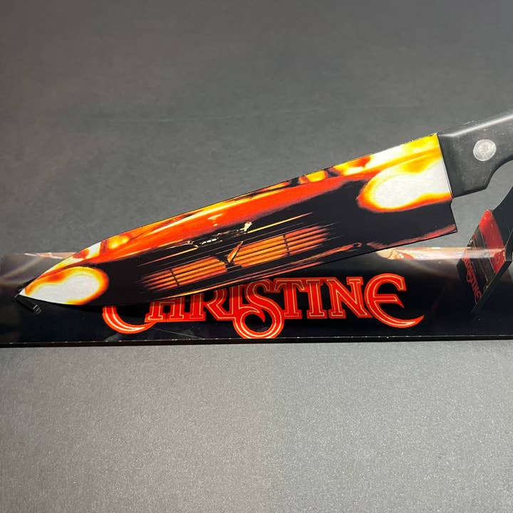 Dead Dave Designs - Wholesale Kitchen/Utility Knife - Christine 1983 Kitchen Knife With Stand