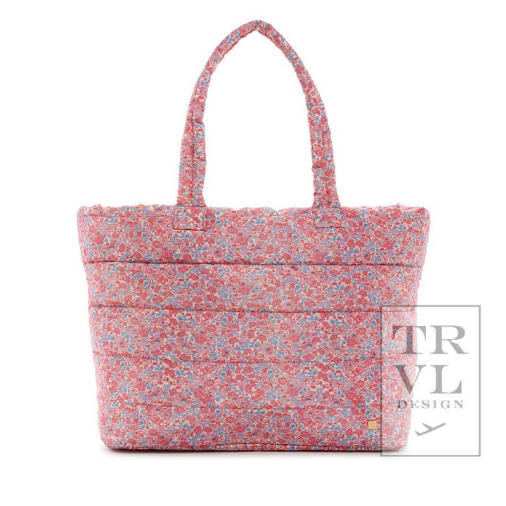 TRVL Design - Wholesale Tote Bag - Women's - Luxe Marseilles Puffer Tote Bag *New!