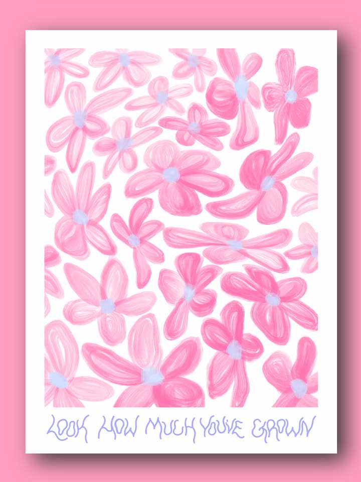 Look how much you've grown print for wholesale by koukou