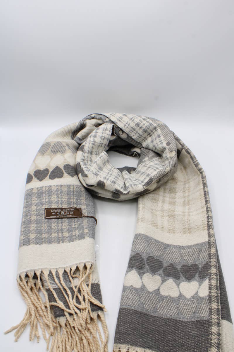 Hologramme Paris – Cachecol - Unissexo por atacado – Cachecol Sensation Cashmere — 726351