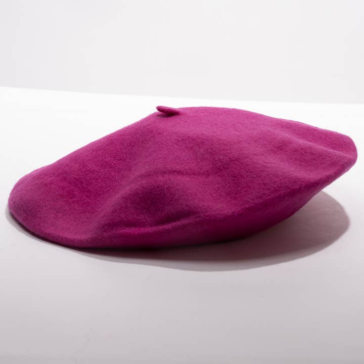 KaKyCo - Wholesale Beret – Women's - SOFT FRENCH STYLE WOOL BERET | 77100110