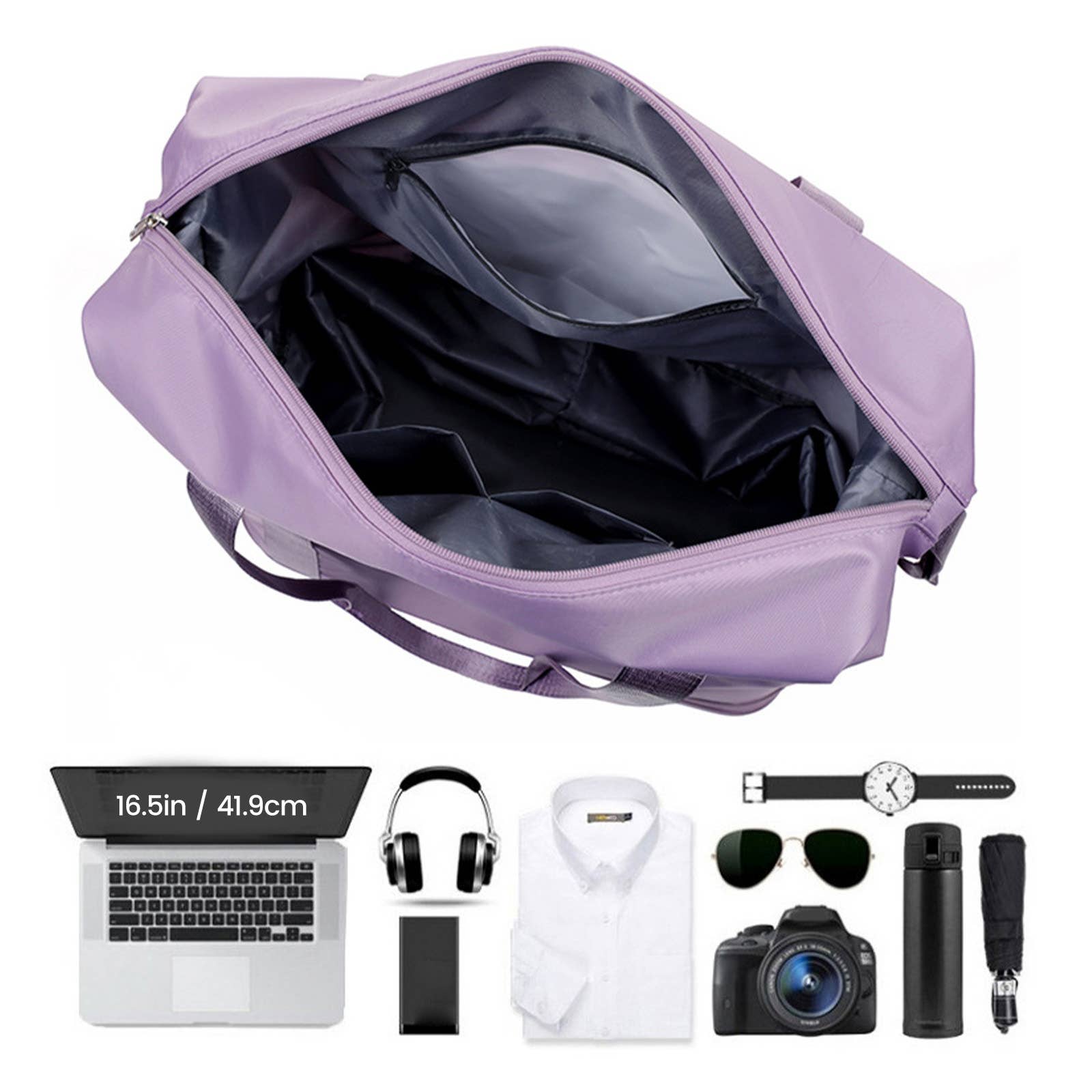 wandf - Wholesale Tote Bag - Unisex - Rolling Duffle Bag, Expandable Tote Bag with Spinner Wheels7