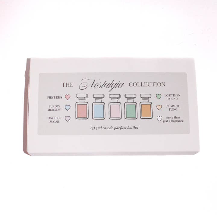 le kit de découverte de la collection nostalgie pour la vente par Silkish Beauty