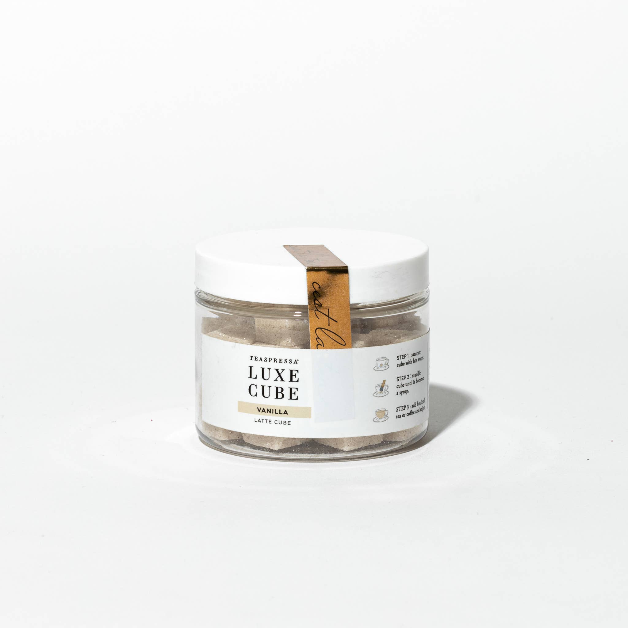 TEASPRESSA | LUXE Mixer Cube - Wholesale Sugar/Sweetener - VANILLA | LUXE Barista Cube5