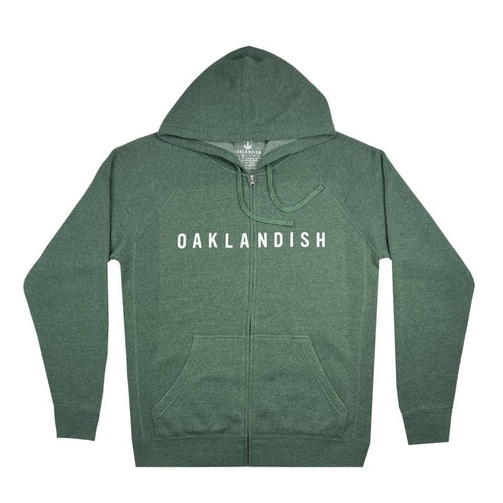 Oaklandish Classic Zip Hoodie for wholesale by Oaklandish