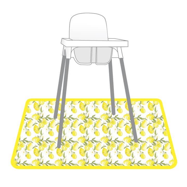 Fresh Lemon - Splash Mat - A Waterproof Catch-All for wholesale by BapronBaby