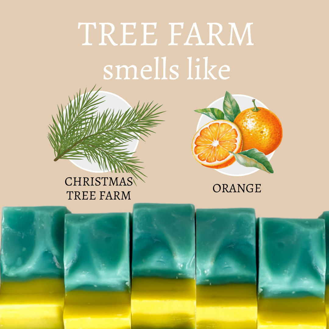 Center Street Soap Co - Wholesale Bar Soap - Tree Farm Christmas Handmade Bar Soap- 4oz1
