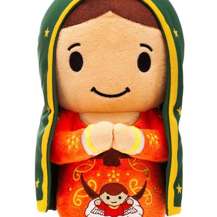Our Lady Guadalupe Catholic Plush Doll 8" | Marian Gift for wholesale by Little Drops of Water®