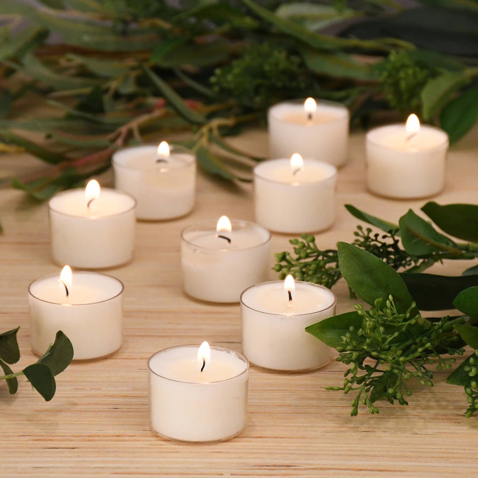 LumaBase - Wholesale Tea Light Candles - Tea Light Candles, Extended Burn - Set of 301