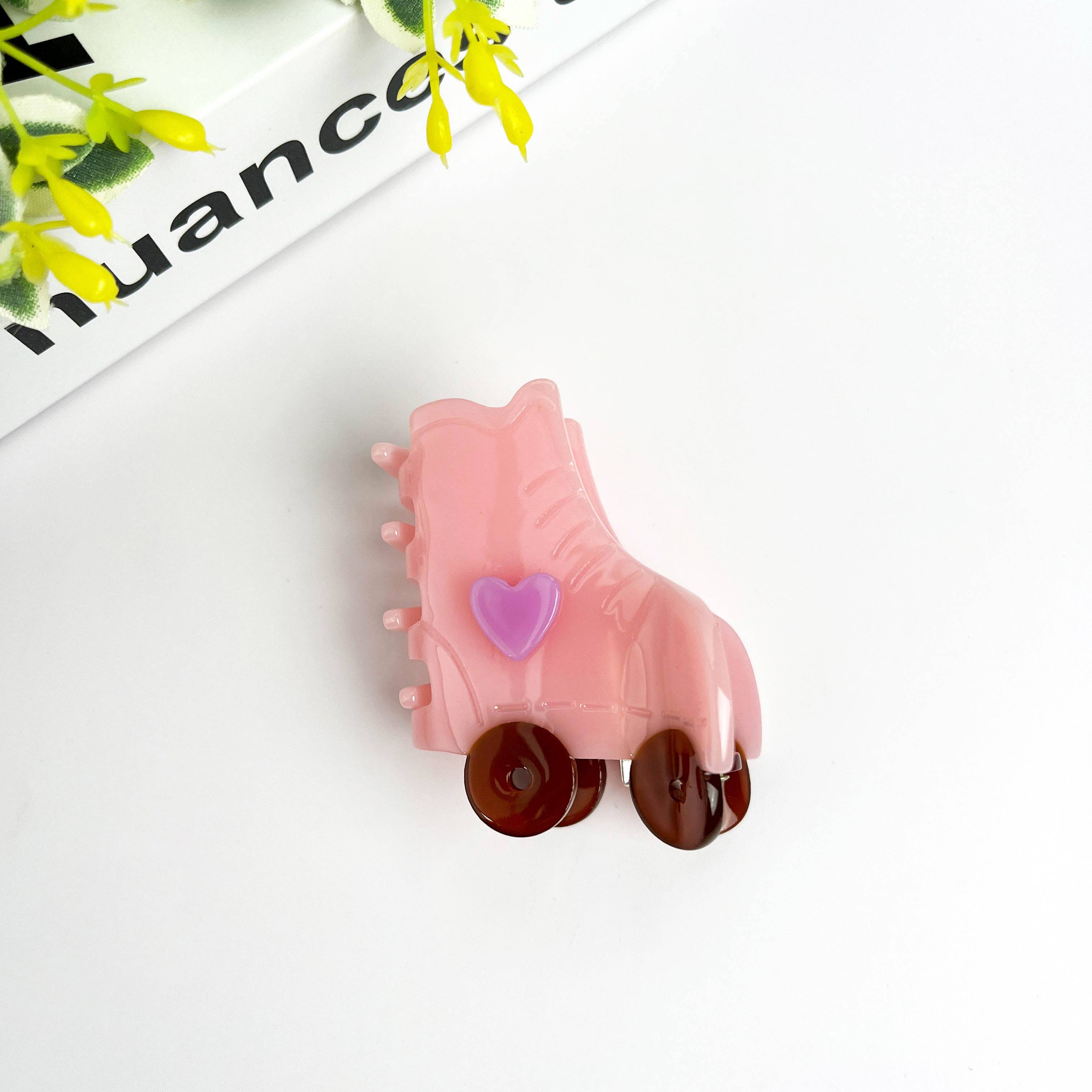TheDivaSoap - Wholesale Hair Clip - Women's - Roller Skate Hair Clip,Acetate Creative Gift Hair Claw1