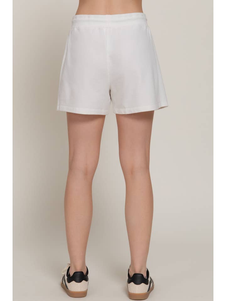 Active Basic | Active USA - Wholesale Lounge Shorts - Women's - Garment Washed Terry Shorts13