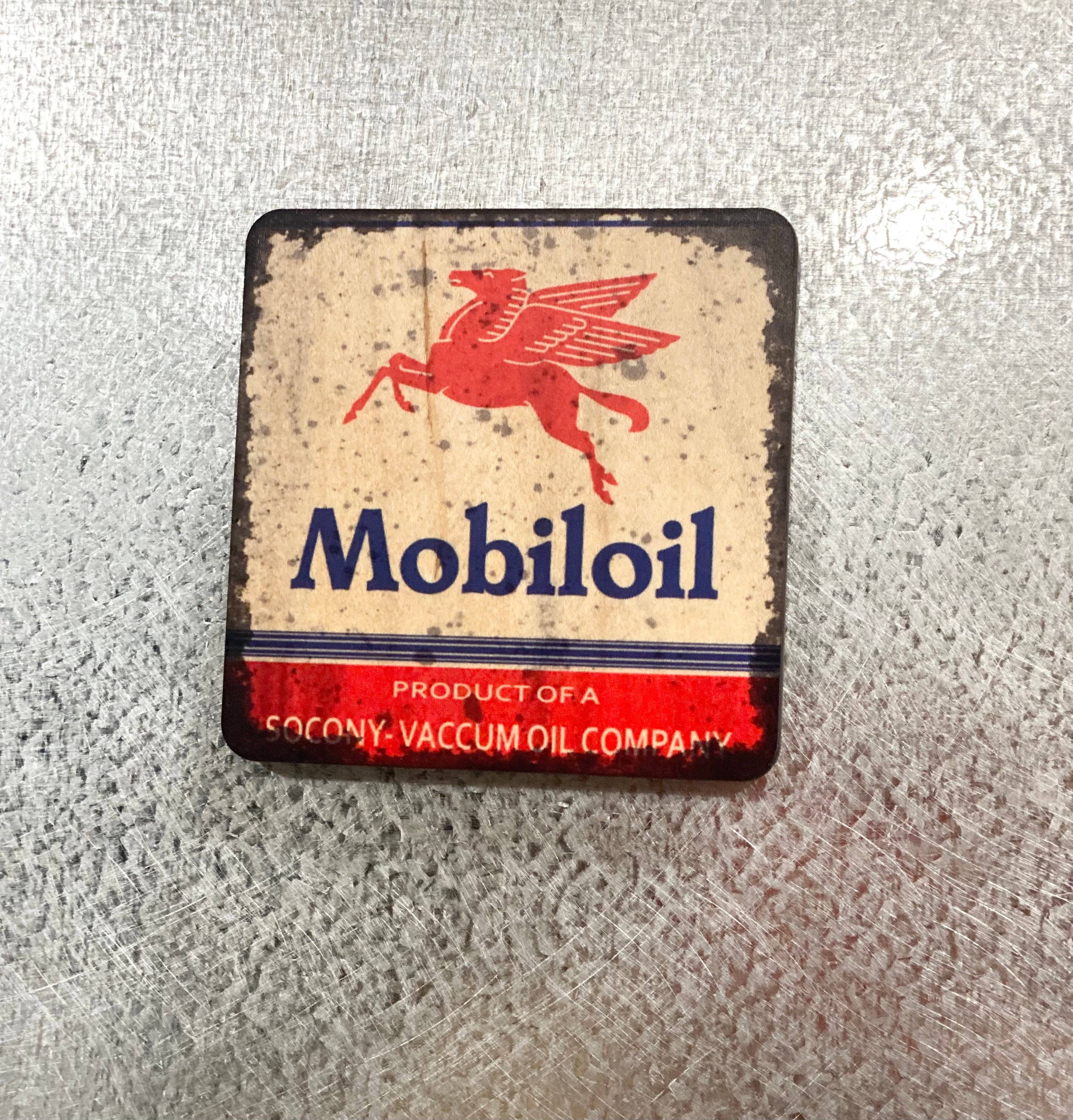 American Brand Studio - Wholesale Coasters - Mobil Oil Coaster3