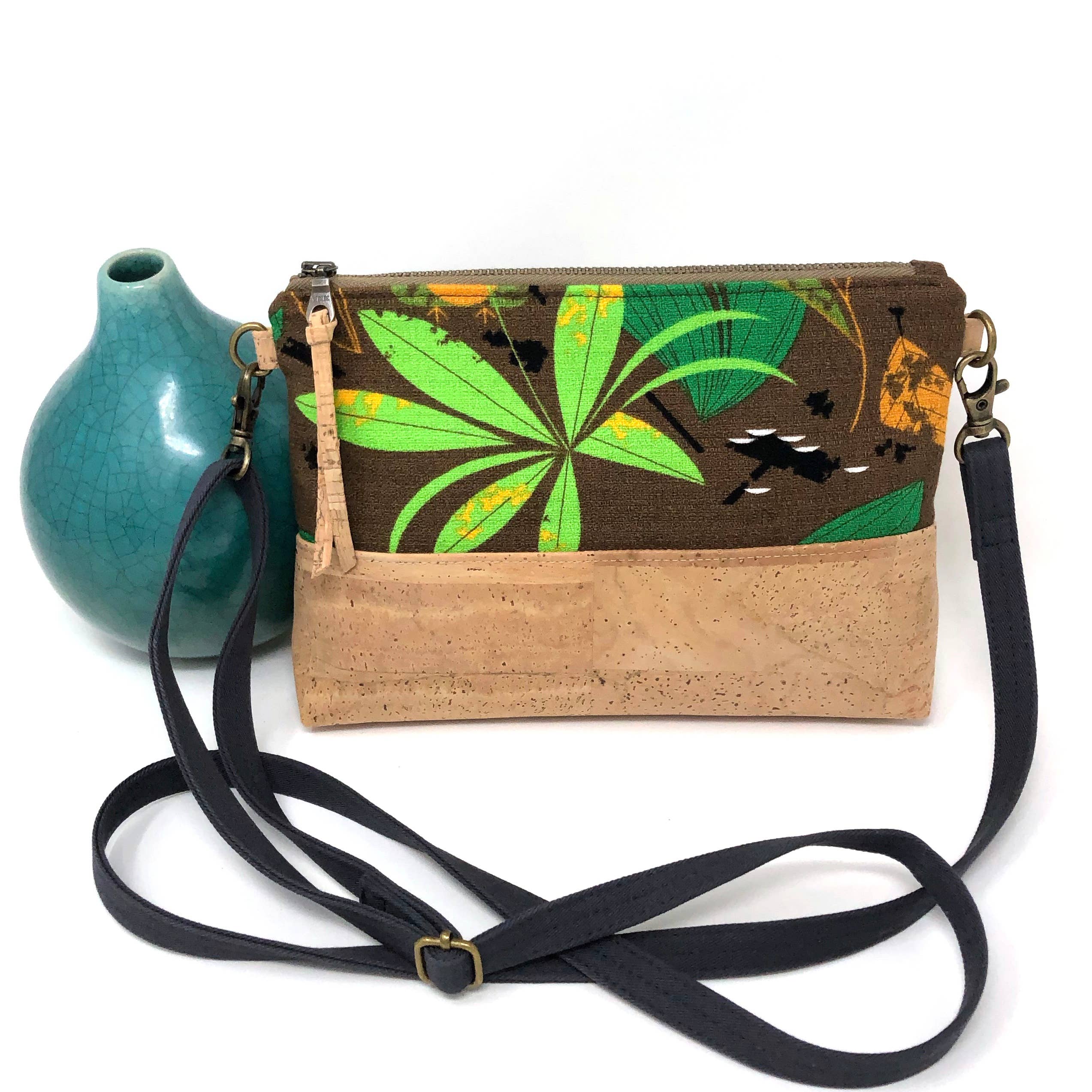 mmb by hand - Wholesale Crossbody Bag - Women's - Organic and Cork Mini Crossbody - Charley Harper Prints13