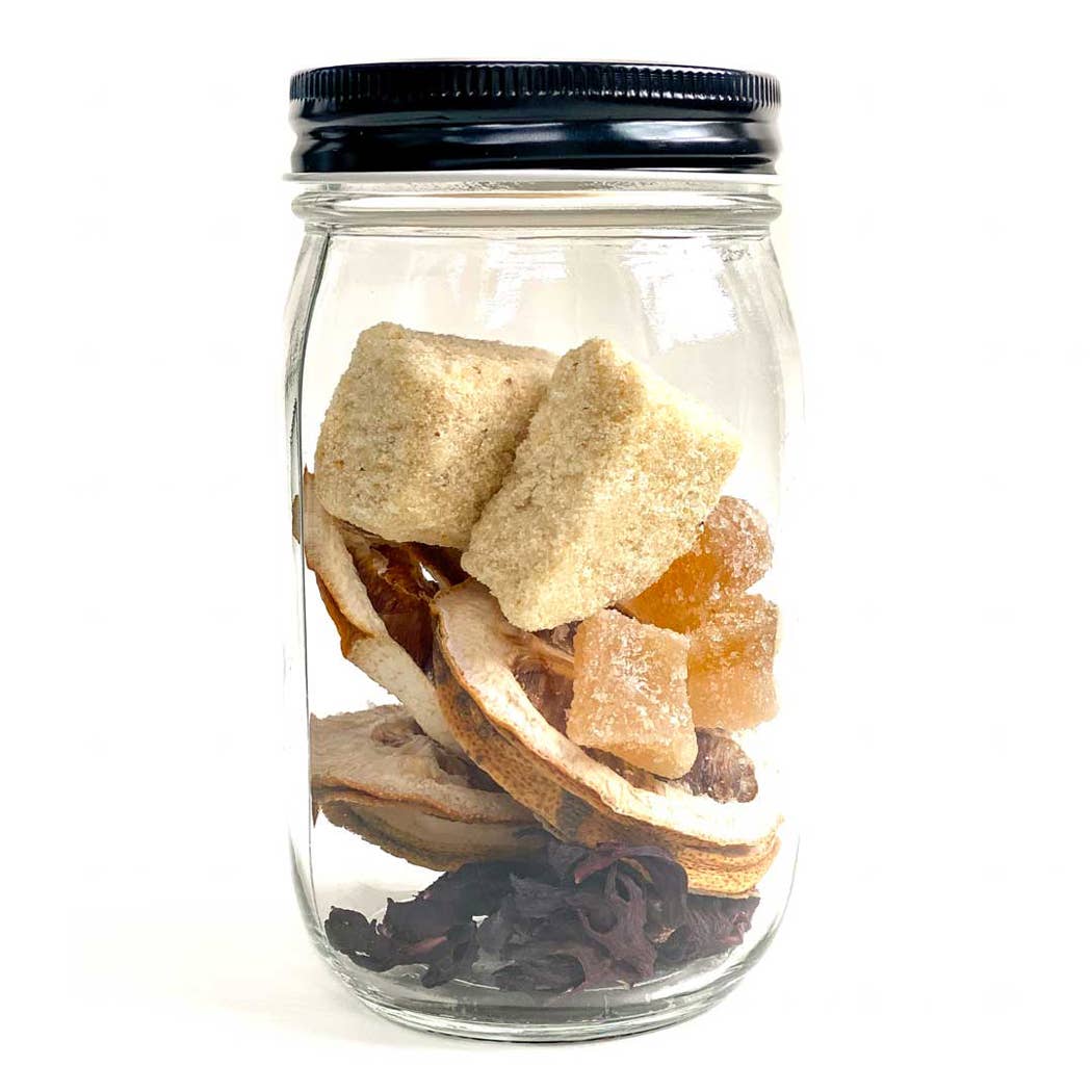 Lou's Libations – wholesale Cocktail mix/syrup – Jar Holiday Cocktail Kit Gin Fizz Jive | Lou's Libations2