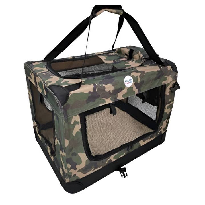 HugglePets - Wholesale Pet Carrier - Cat/Dog - HugglePets Fabric Crate Foldable Pet Carrier