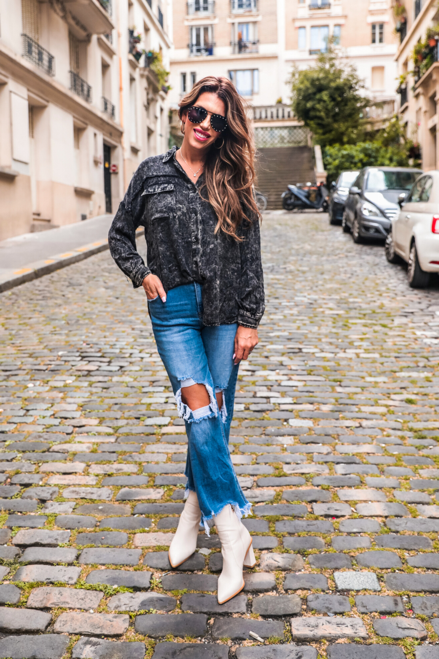 Jess Lea - Wholesale Button Down Shirt - Women's - Dean Button Up Top7