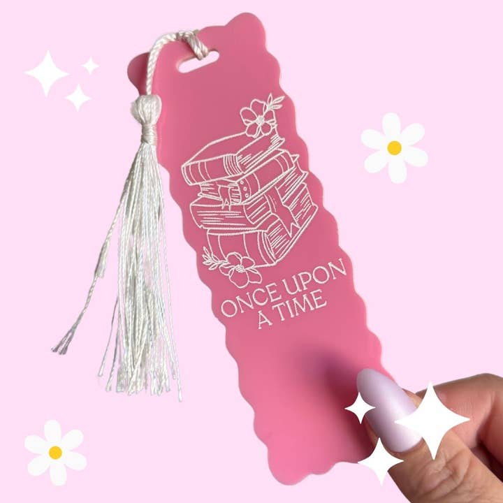 Once Upon A Time Book Mark (Quirky, Funky, Kawaii,Y2K) for wholesale by Honey Blue Lane