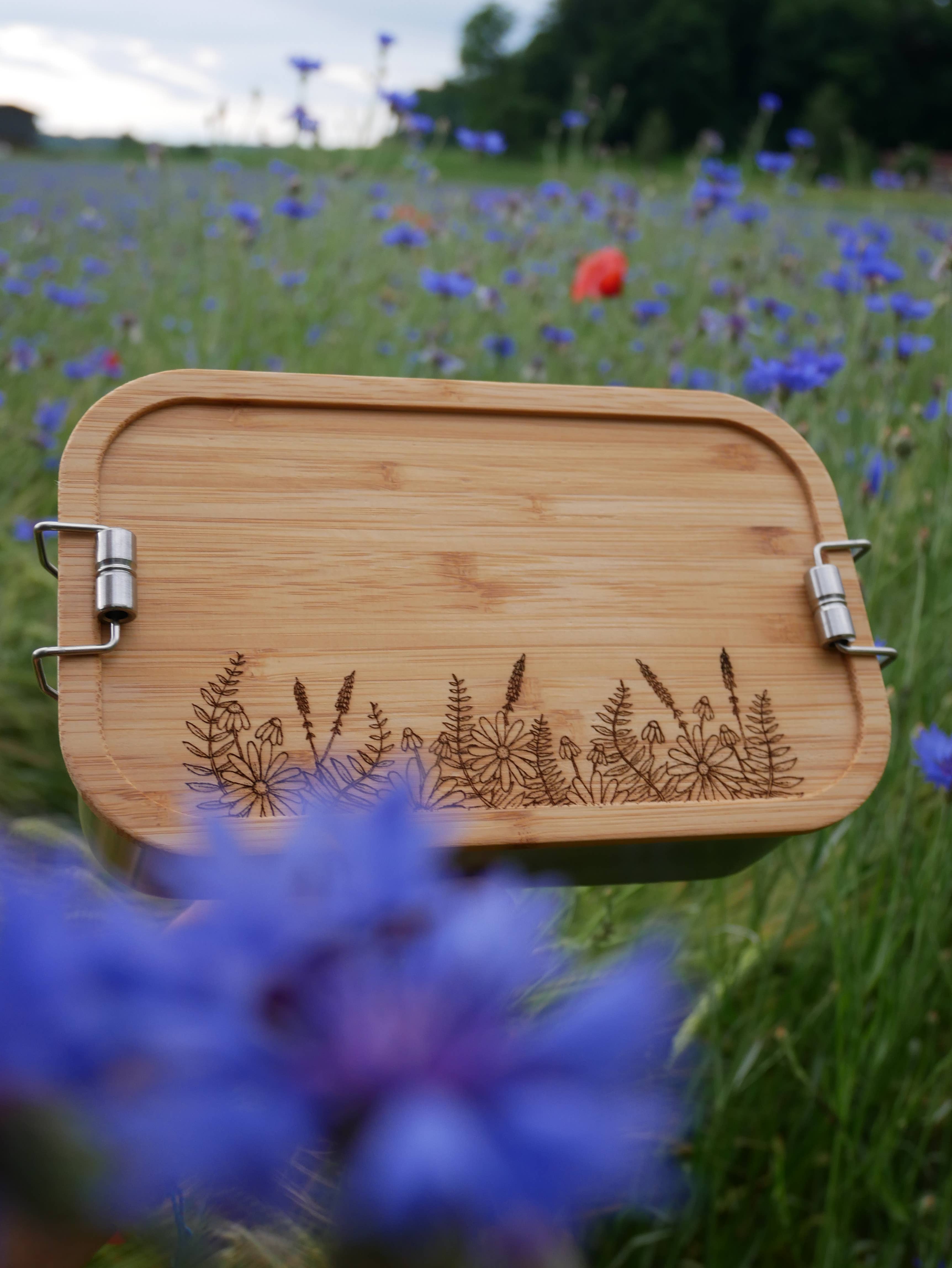 Hannibelle - Wholesale Lunch Bag/Box - Large wildflower lunchbox3
