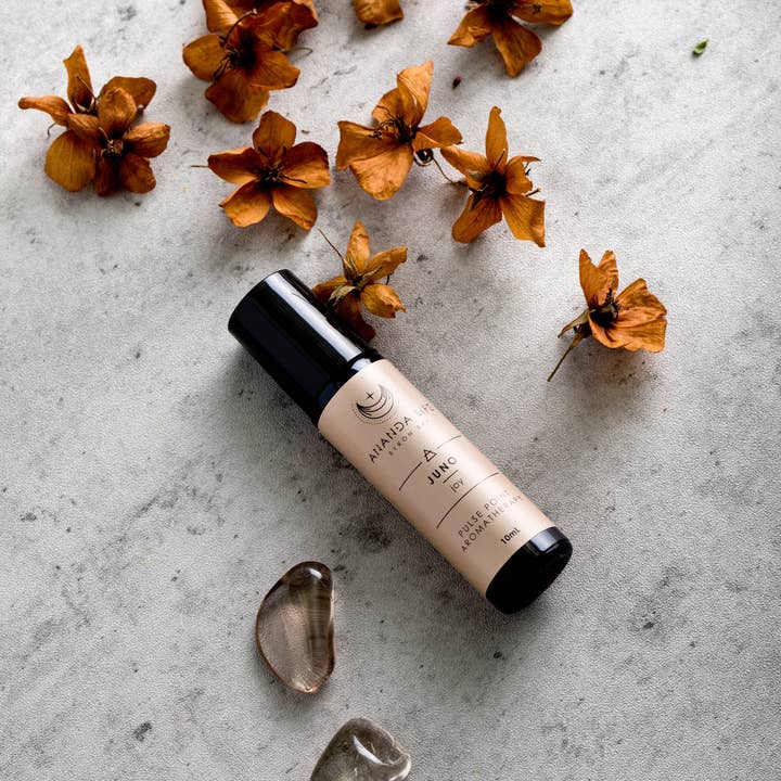 Ananda Life - Wholesale Essential oil roll-on - Ananda Life Aromatherapy JUNO - Joy Essential oil Perfume roller2