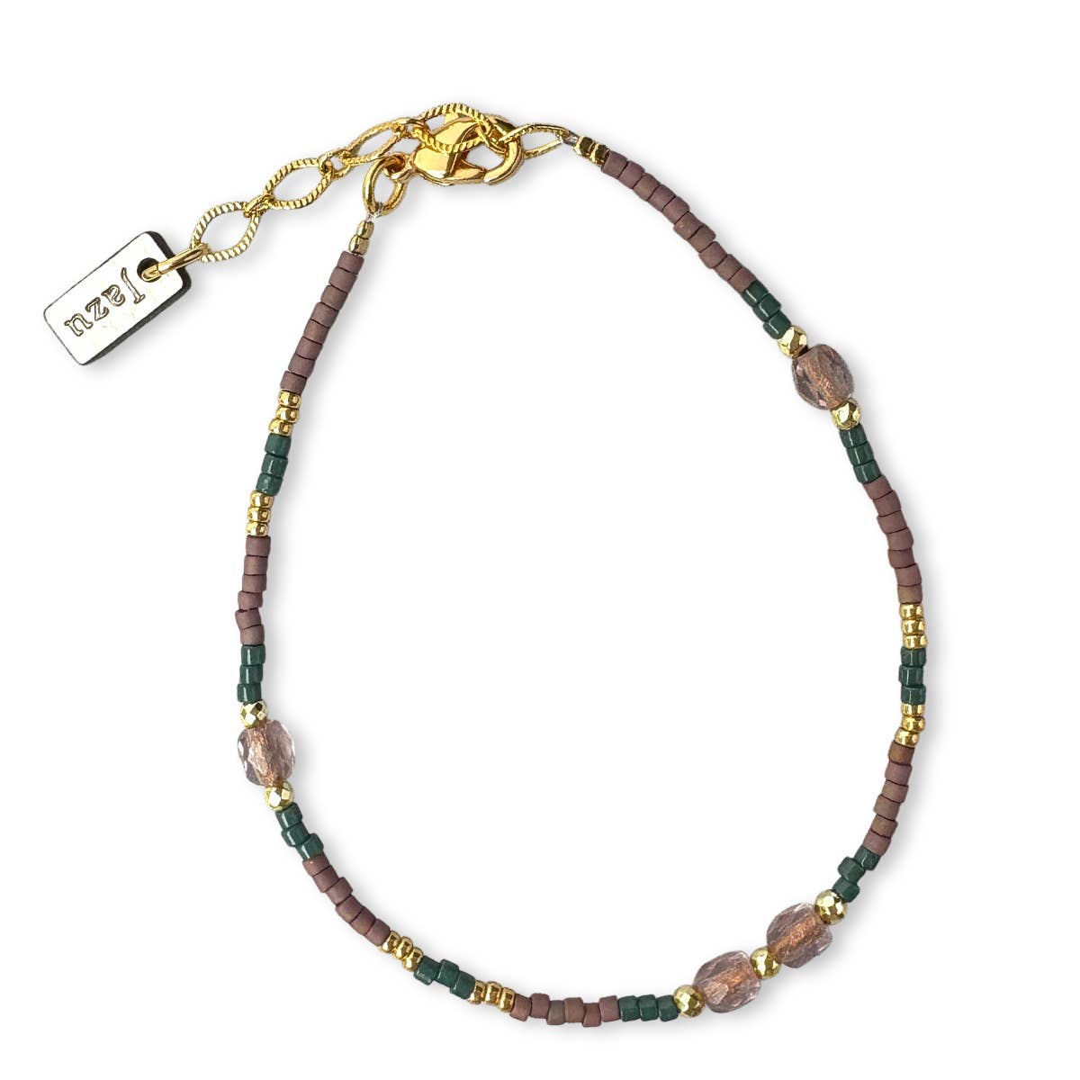 Jazu Jewellery – Pulseira de missangas por atacado – Pulseira com miçangas e pedras semipreciosas8