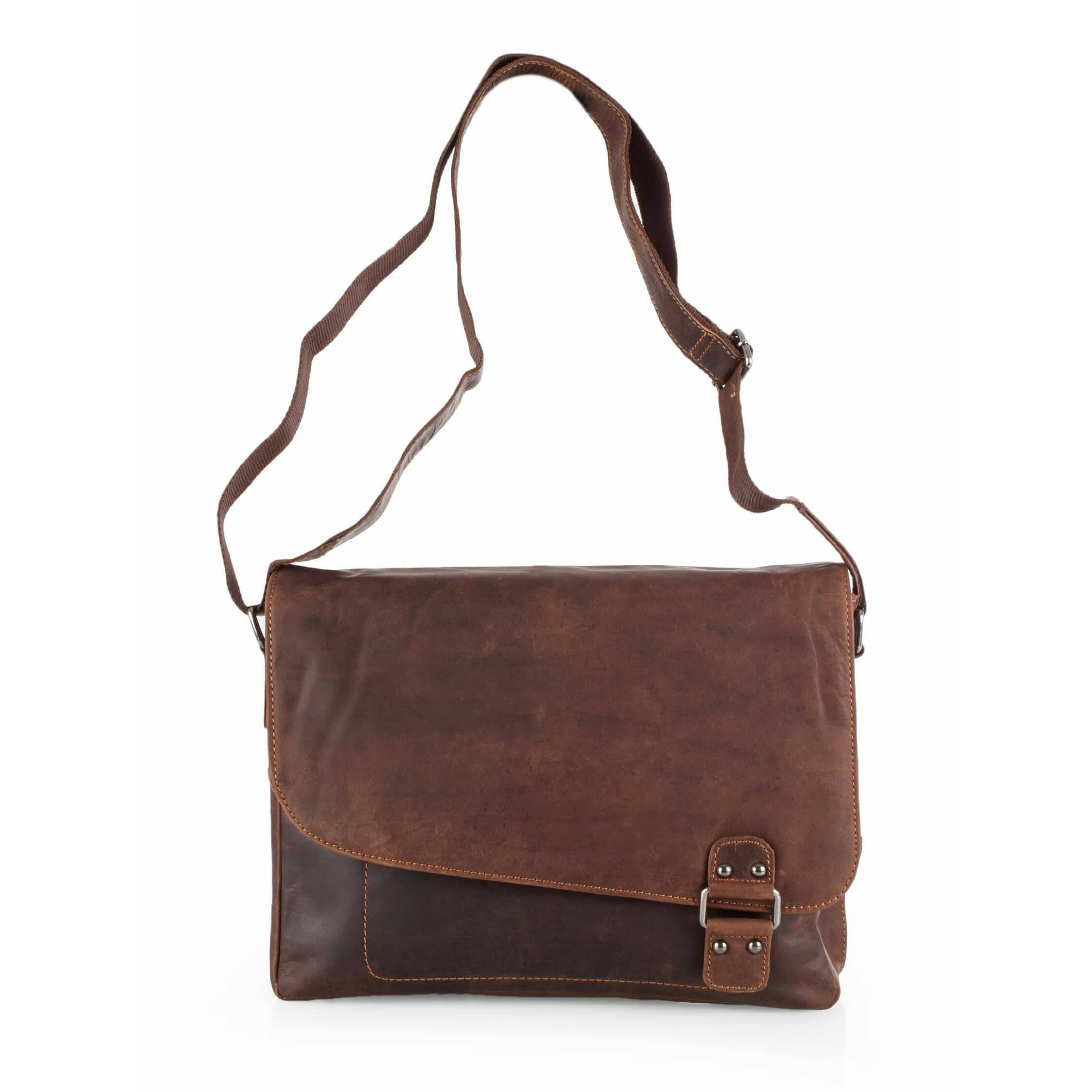 Greenwood Leather - Wholesale Shoulder Bag - Unisex - Leather Shoulder Bag Martin - GW8376