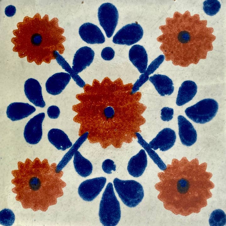 Margarite Terracotta Y Azul for wholesale by Place of Clay