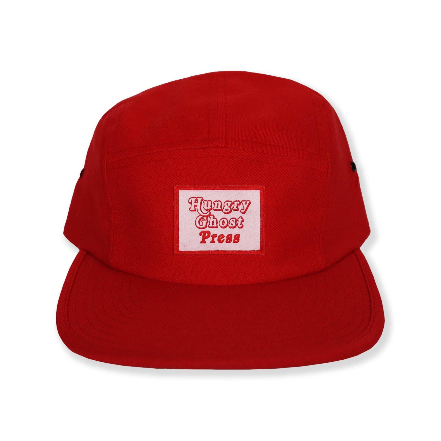 Hungry Ghost Press - Wholesale Flat-brimmed cap – Unisex - Station 5 Panel Camper Hat