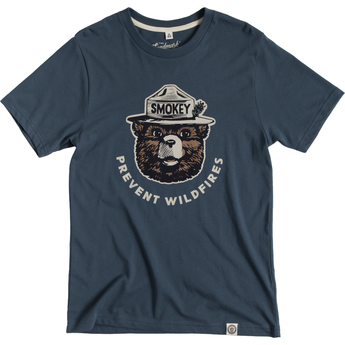 The Landmark Project - Wholesale Screen Printed T-Shirt - Unisex - Smokey Retro Unisex Short Sleeve Tee0