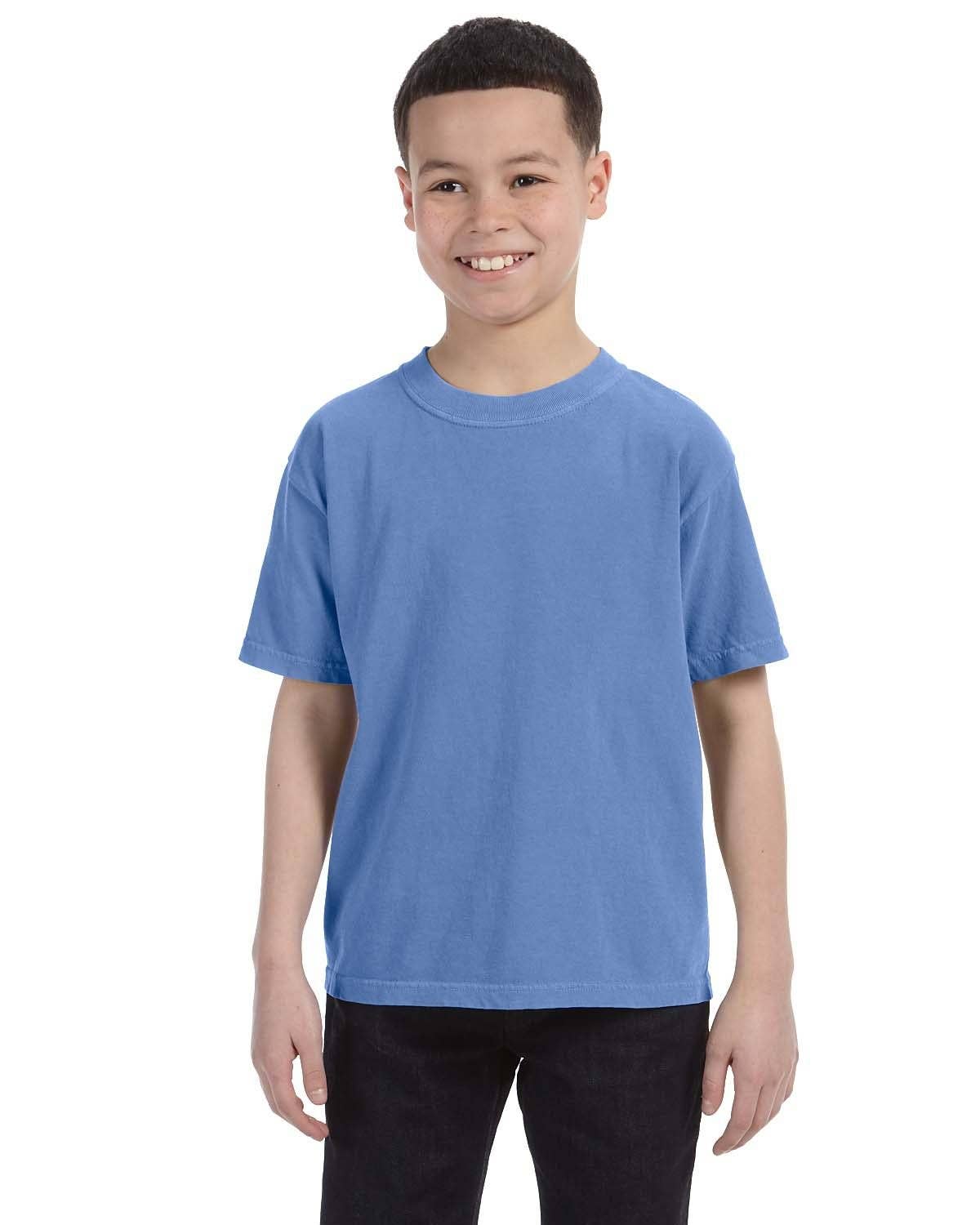 Total Apparel - Wholesale T-Shirt - Kids - Comfort Colors Garment-Dyed Youth Midweight T-Shirt | C901819