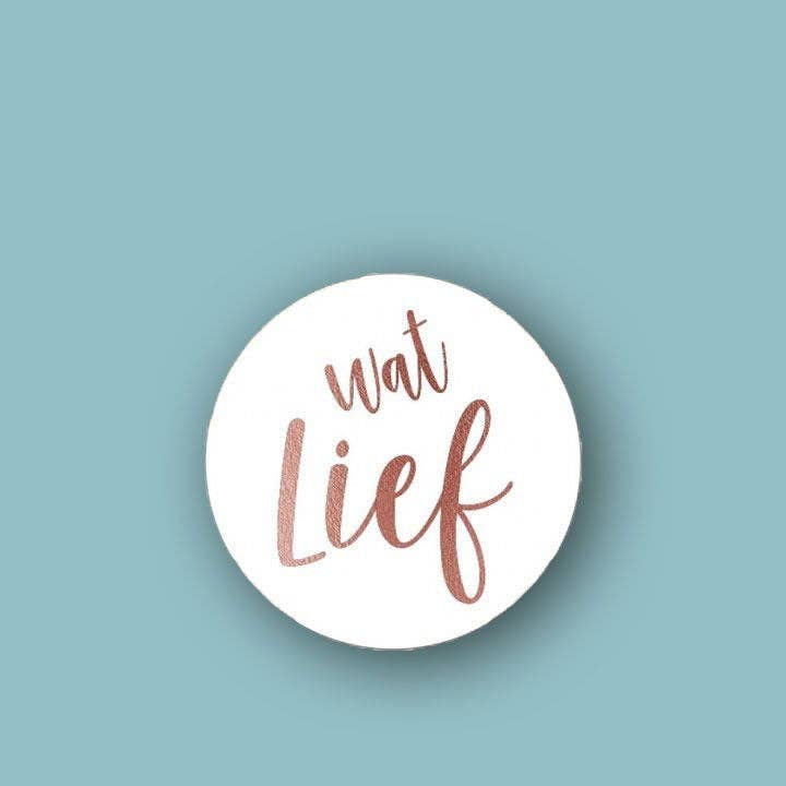 kadopapier.net - Venta al por mayor Etiquetas de regalos - Etiqueta de deseos ¿Con qué vivir?