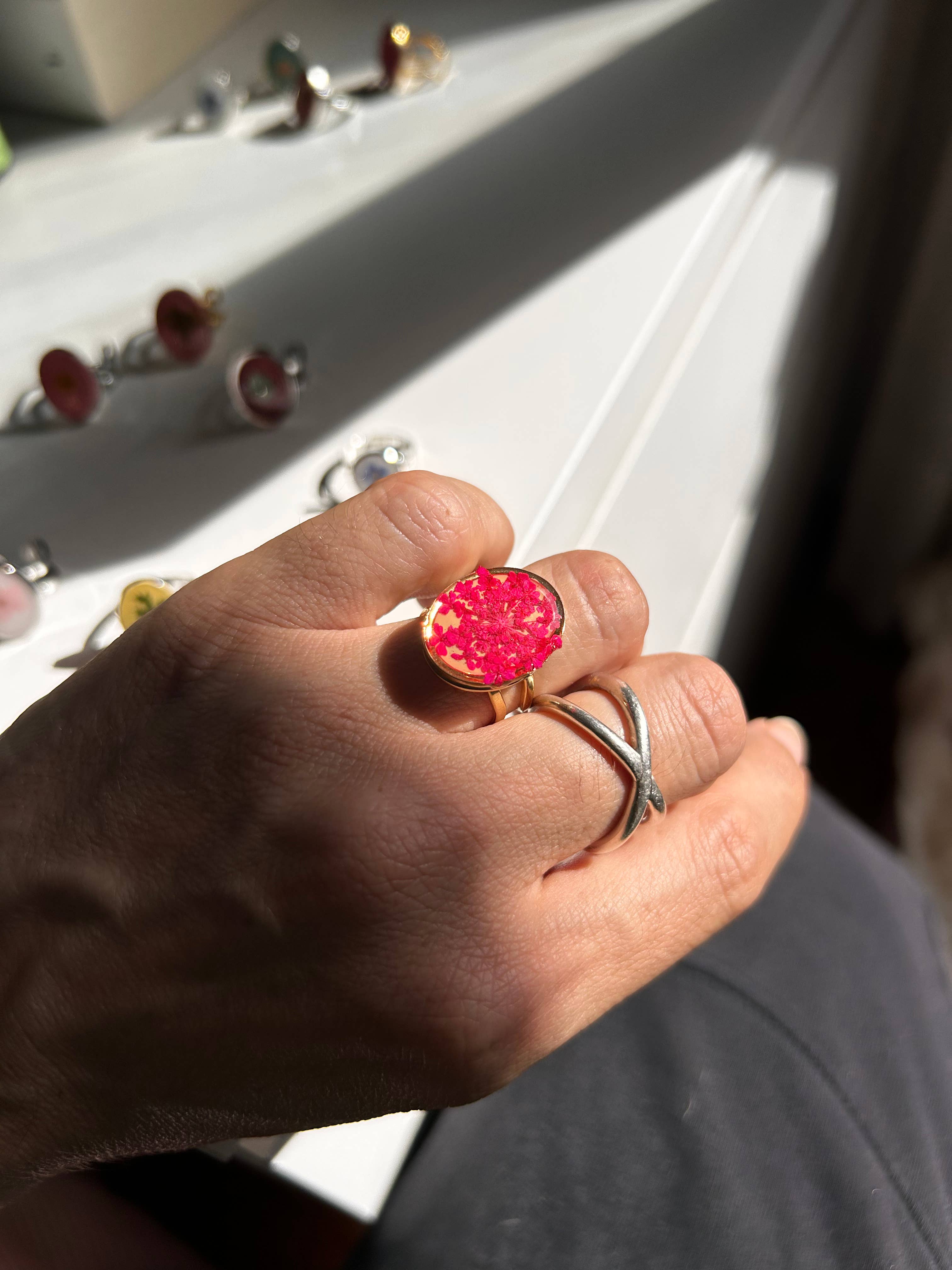 CAMILLE, ART BY NATALIA - Wholesale Band/Stacked Ring - VALENCIA Ring1