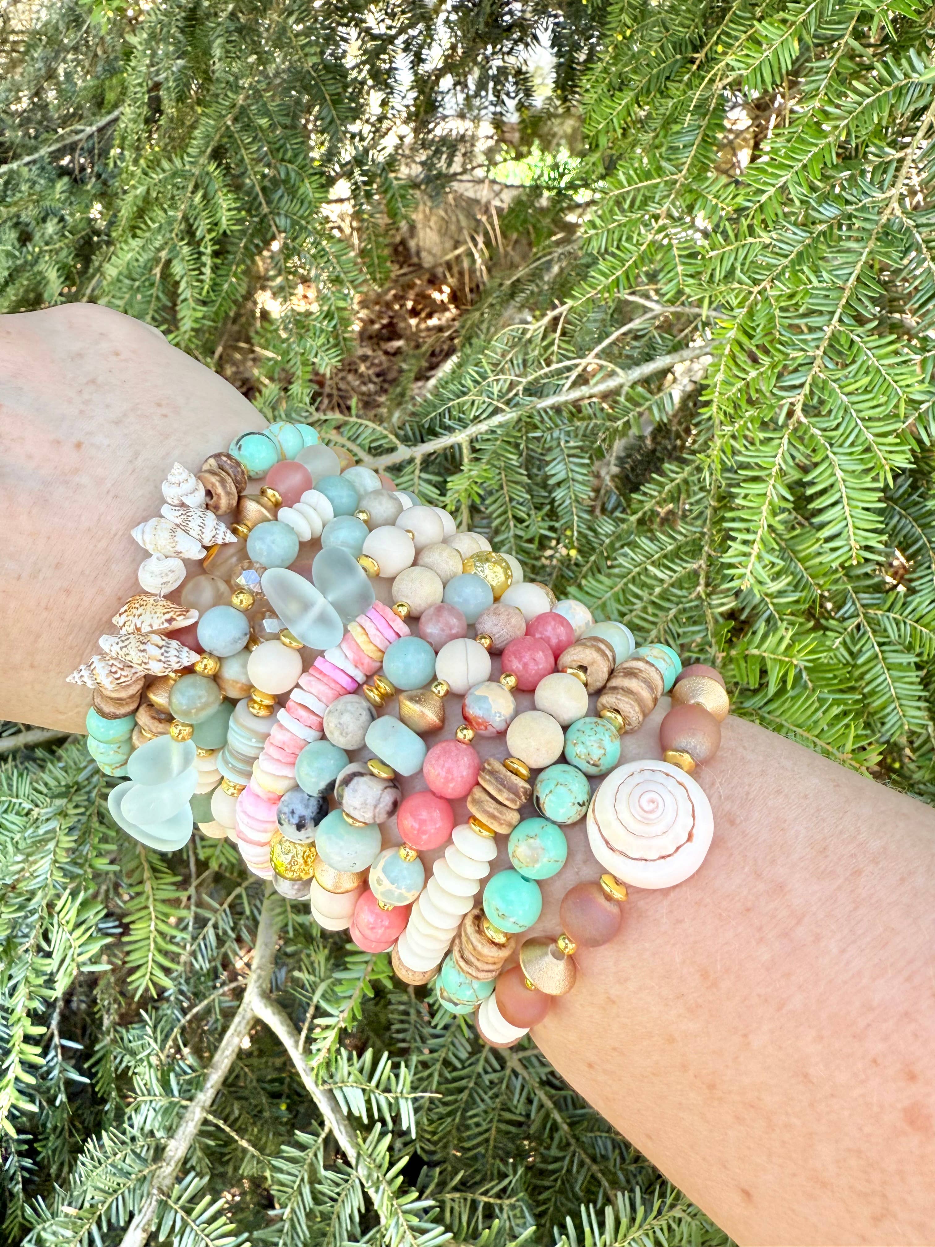 Drops of Wellness Goods - Wholesale Armband met kralen - Kralenarmbanden, Stapelbare Armband, The Cove2