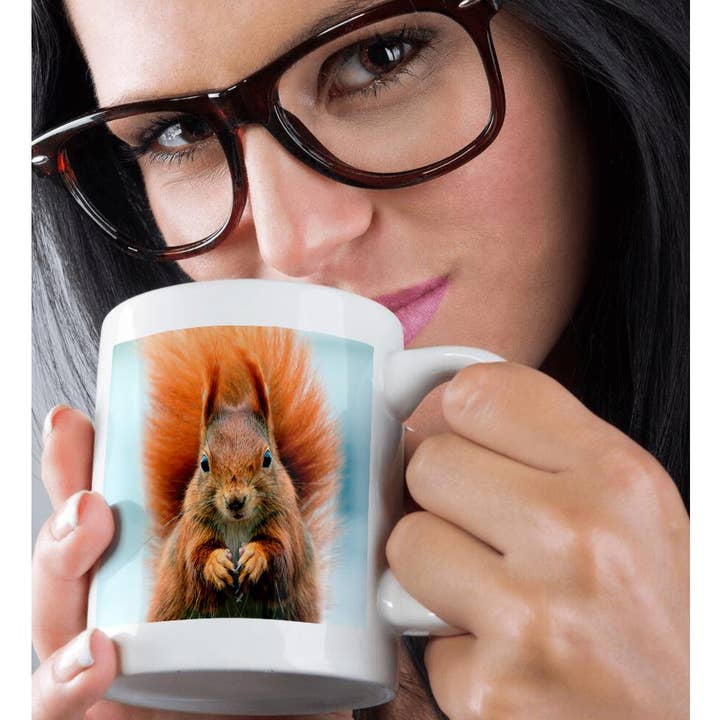 3dRose - Wholesale Coffee Mug - 3dRose, Adorable Red Squirrel, Mug9