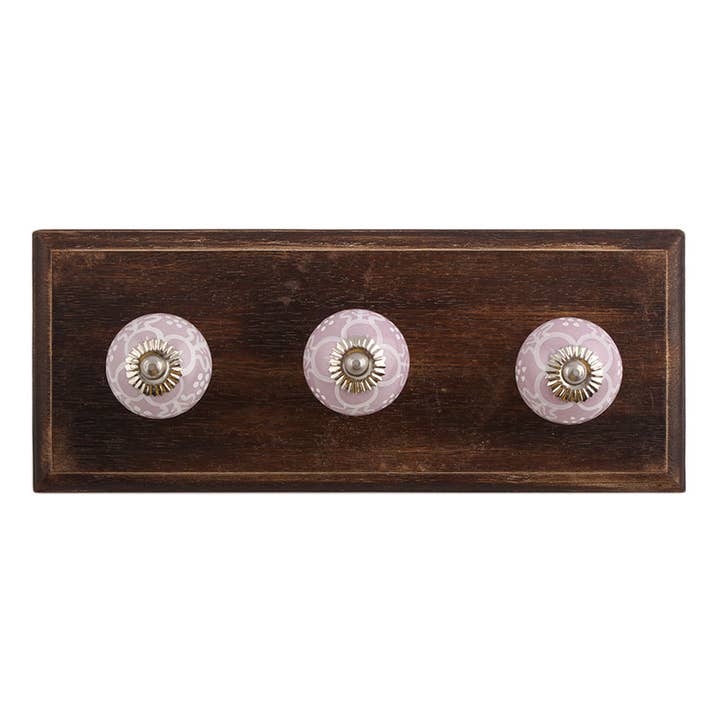 12 Piece Boho Hooks for Wall Decorative Hangers (White) for wholesale by Daana Paani LLC