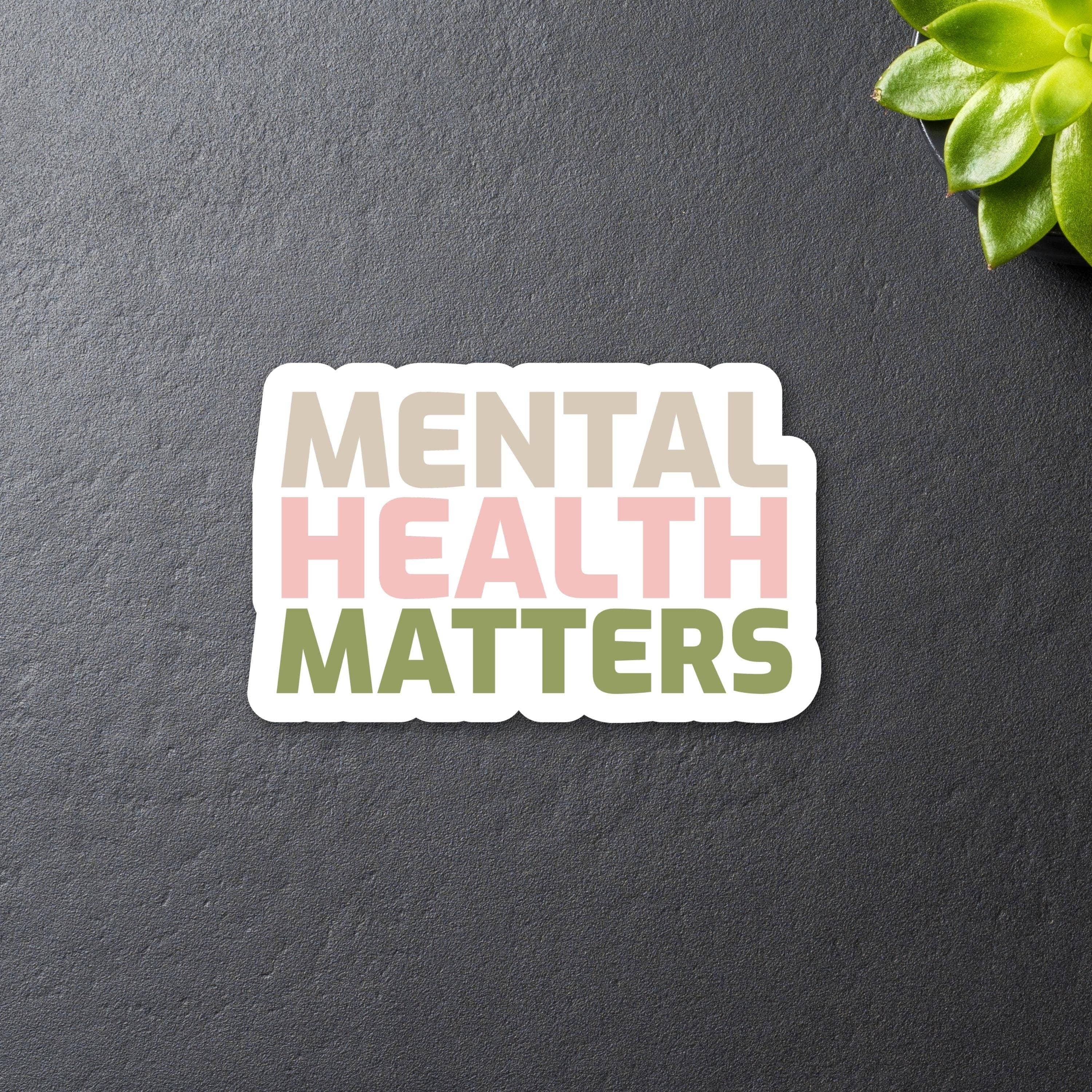 Stormy Vision - Wholesale Sticker - Cute Mental Health Matters Inspirational Pastel Sticker