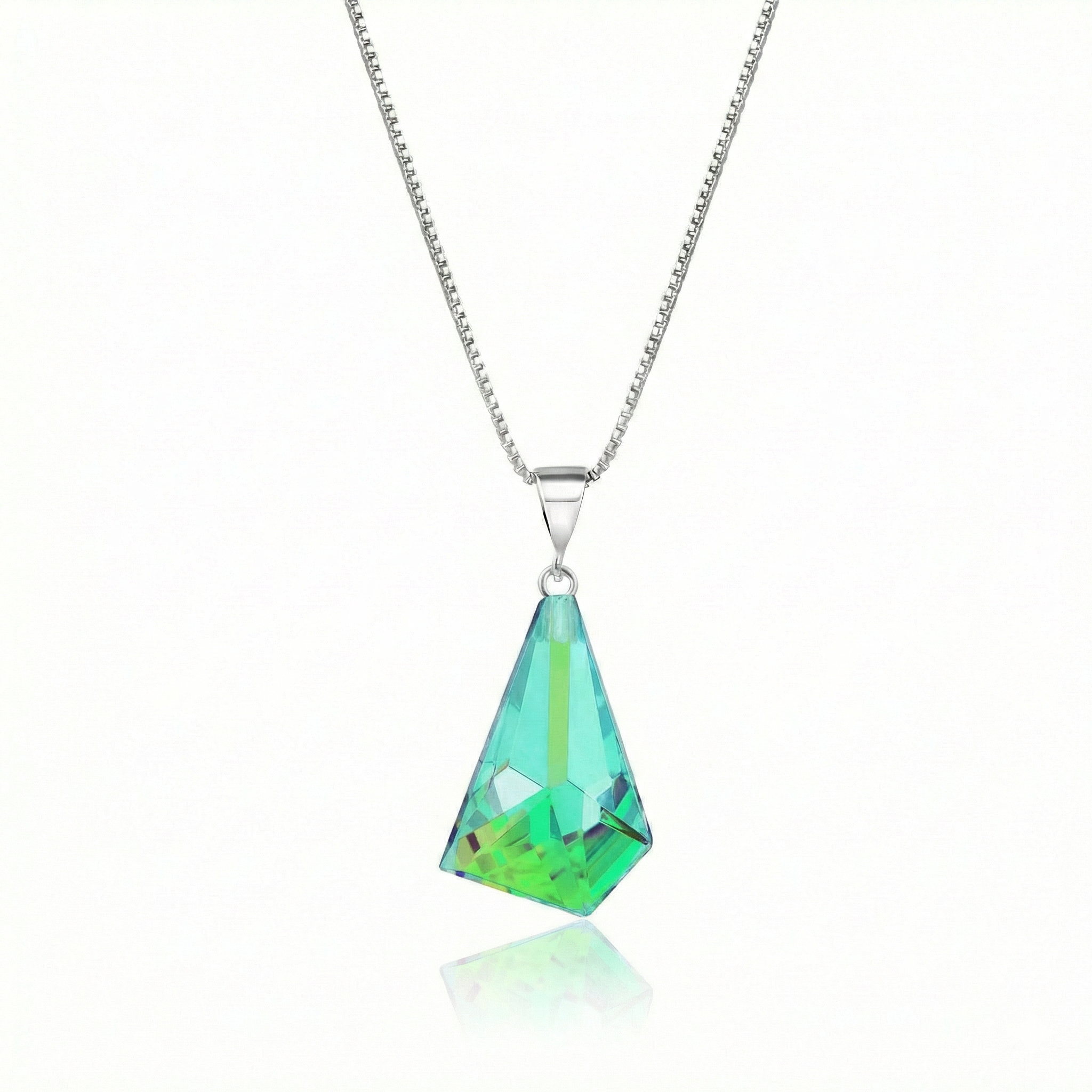 LeightWorks - Aurora Crystal Jewelry - Wholesale Pendant/Charm Necklace - Small Glacier Pendant1
