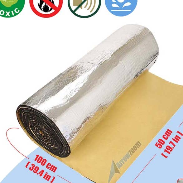 Tappetino Fonoassorbente per Auto in Alluminio 1 Metro KK1149 per la vendita all'ingrosso da parte di Arrow Zoom Limited