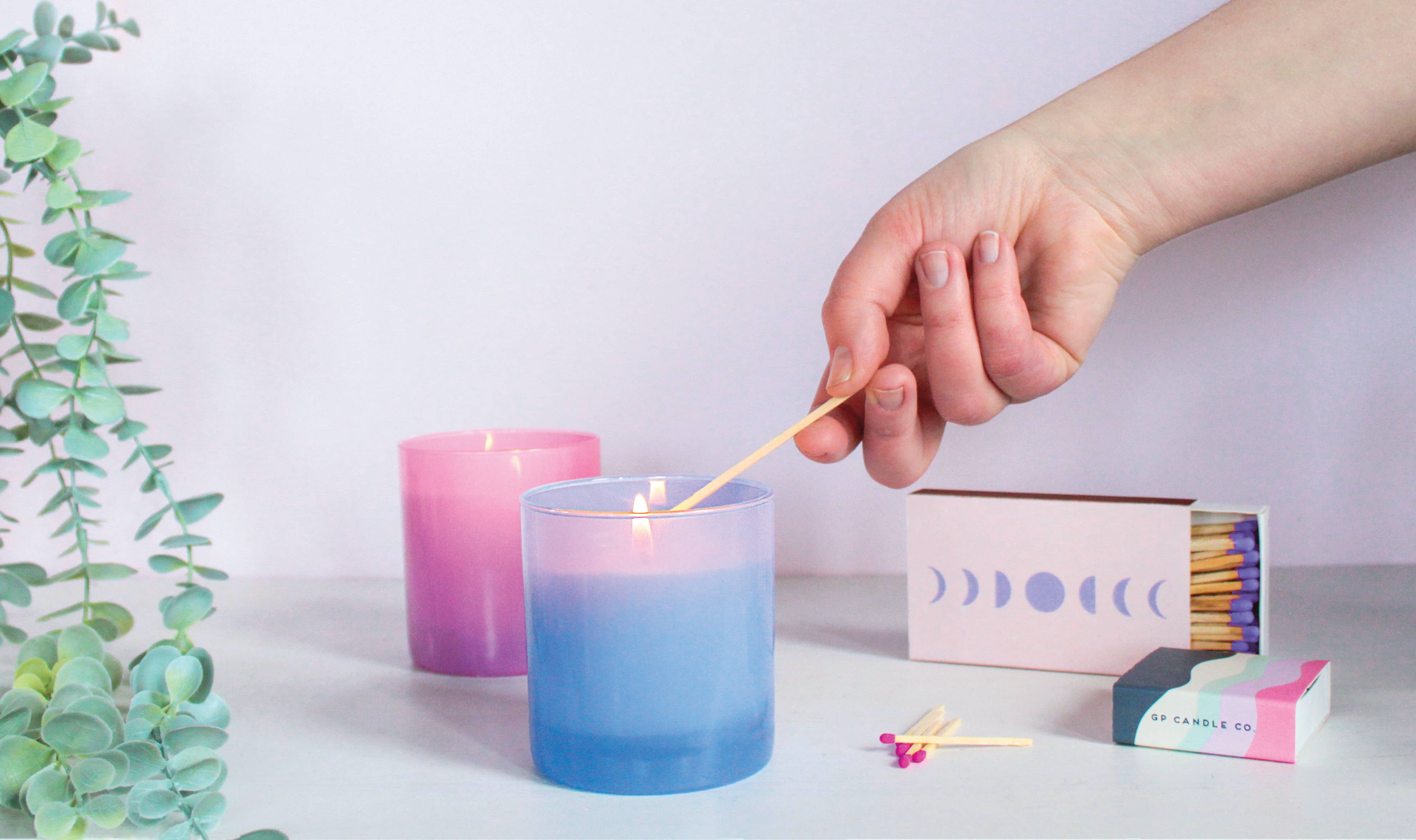 GP Candle Co. – wholesale Jar/filled candle – Midnight 9 oz. Hue Candle (Black Iris)5