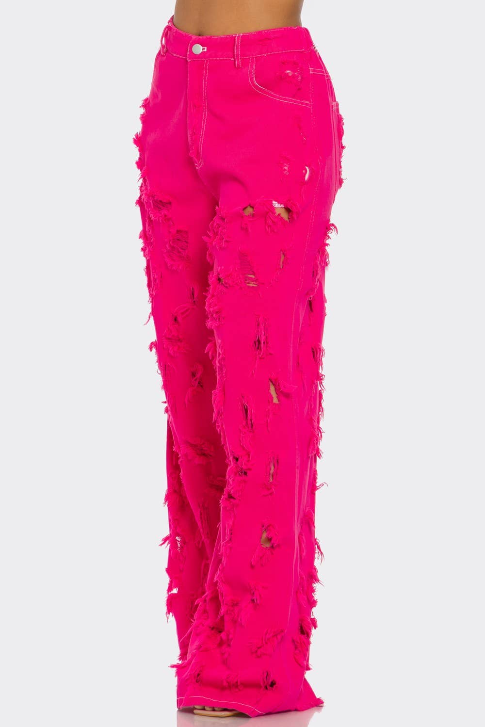 Athina Collection – wholesale Jeans - Dam – Fuchsia Frenzy Vida Jeans1