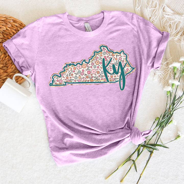 Trendy Transfers - Wholesale Sublimation Transfer - KY Spring Floral DTF Heat Transfer