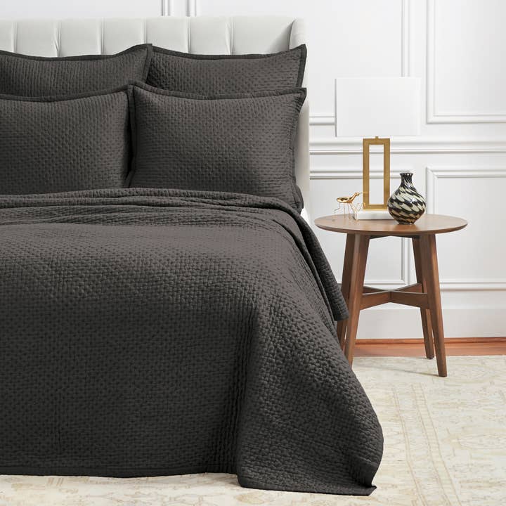 SALE Mila Shale Coverlet for wholesale by ELISABETH YORK