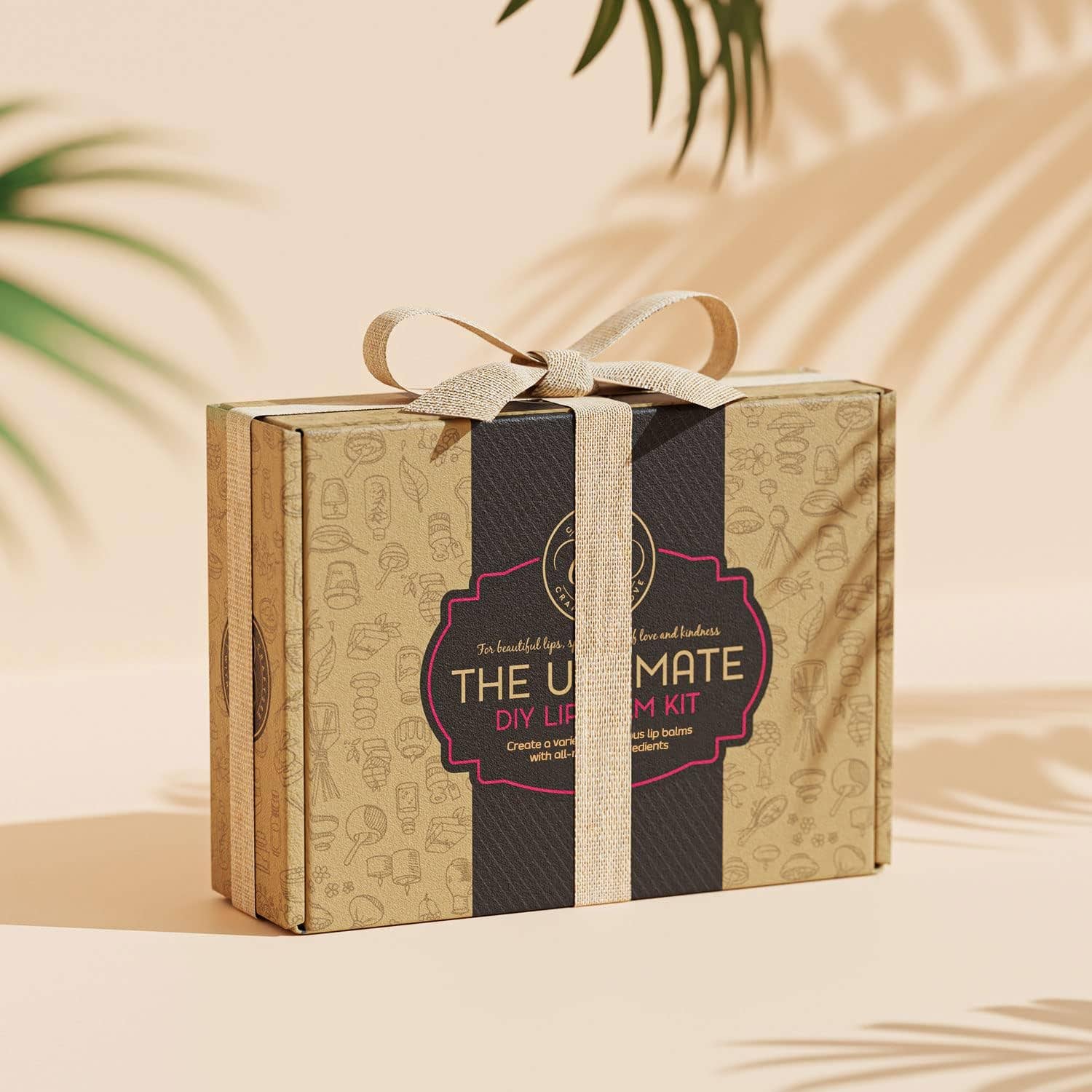 CraftZee – Kit de artesanato DIY por atacado – Kit Faça Você Mesmo de Bálsamo Labial com Cera de Abelha Natural, Manteiga de Karité, Óleo de Amêndoas Doces, Óleos Essenciais, Tubos, Potes, Manual de Instruções e Mais6