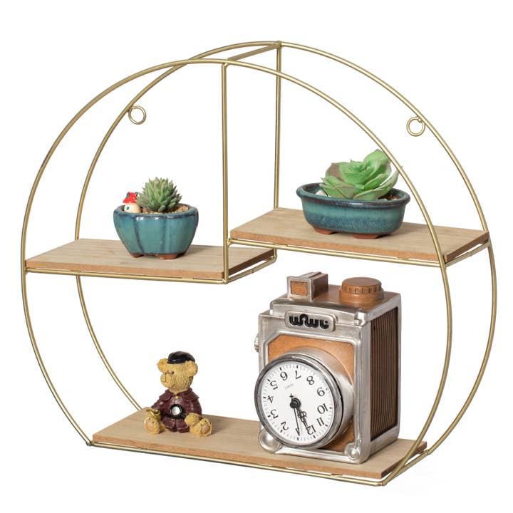 Quickway Imports – wholesale Wall-mounted shelf – Vintiquewise Modern Decorative Wall Shelves
