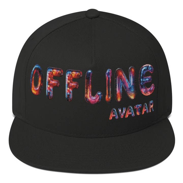 Casquette plate pour la vente par Pixel Gallery