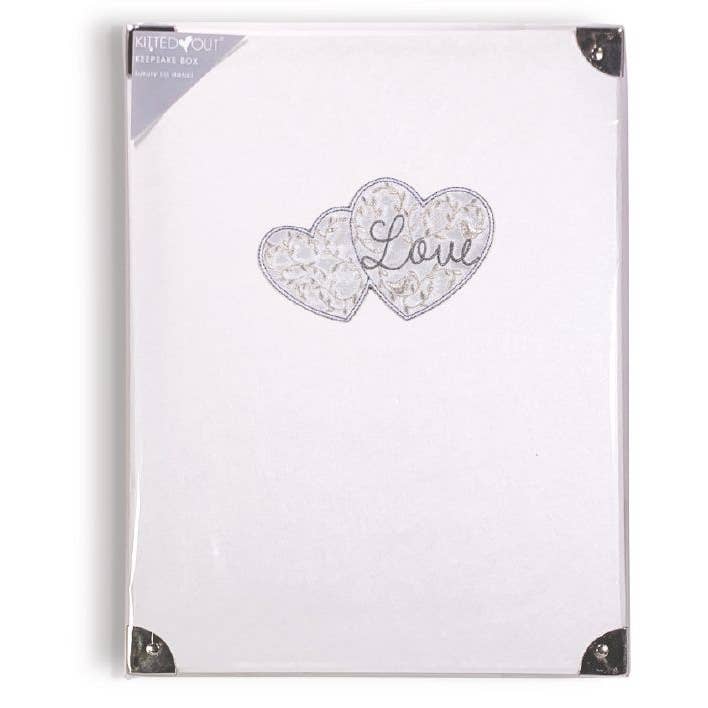 Love Hearts (Large) Keepsake Box - Pack of 3 for wholesale by Deva Designs Ltd