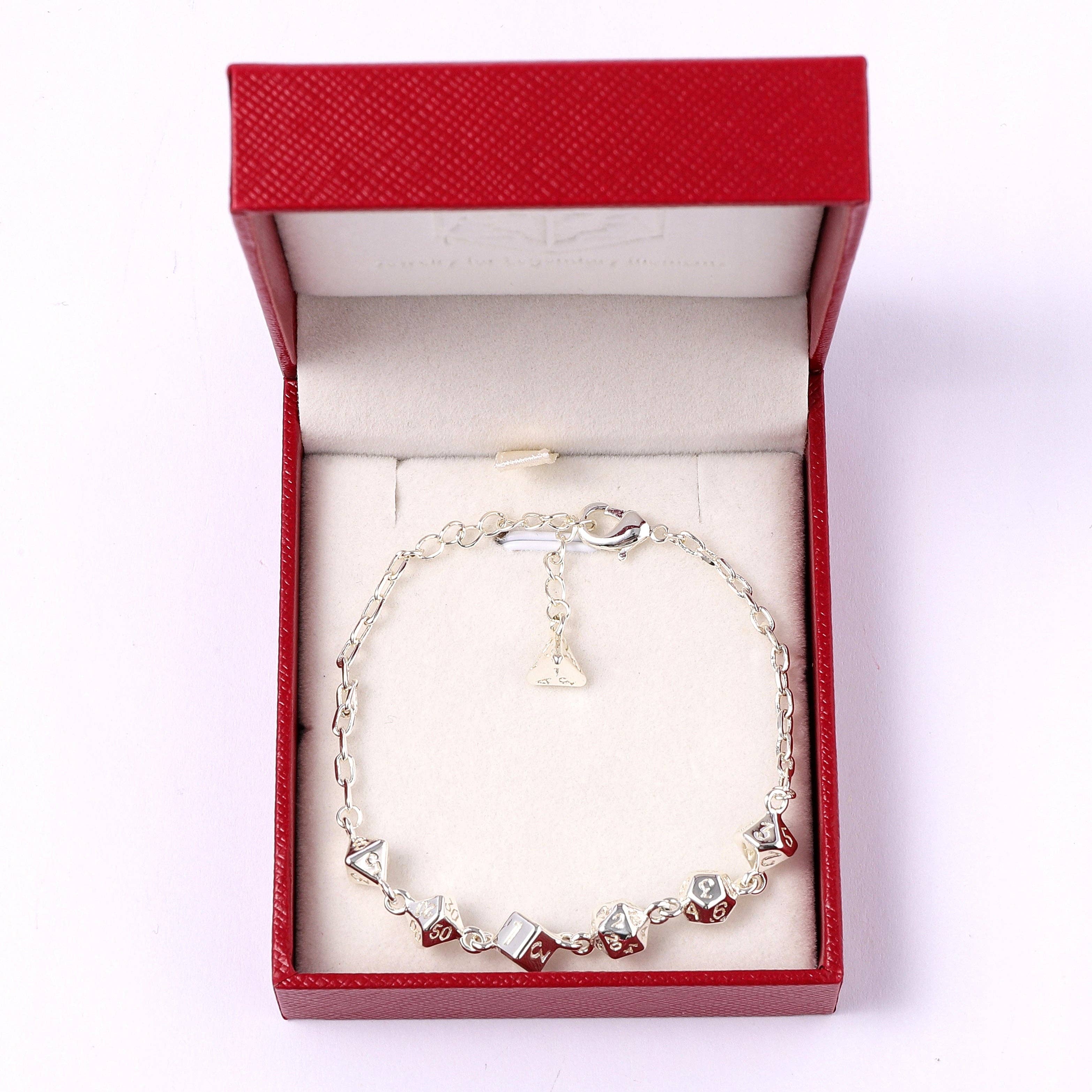 Hymgho Premium Dice - Wholesale Bangle Bracelet - HYJ041 Arcane Bangle Bracelet - Silver1