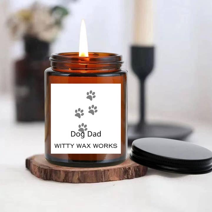 VELA DE SOJA DOG DAD por atacado de Witty Wax Works