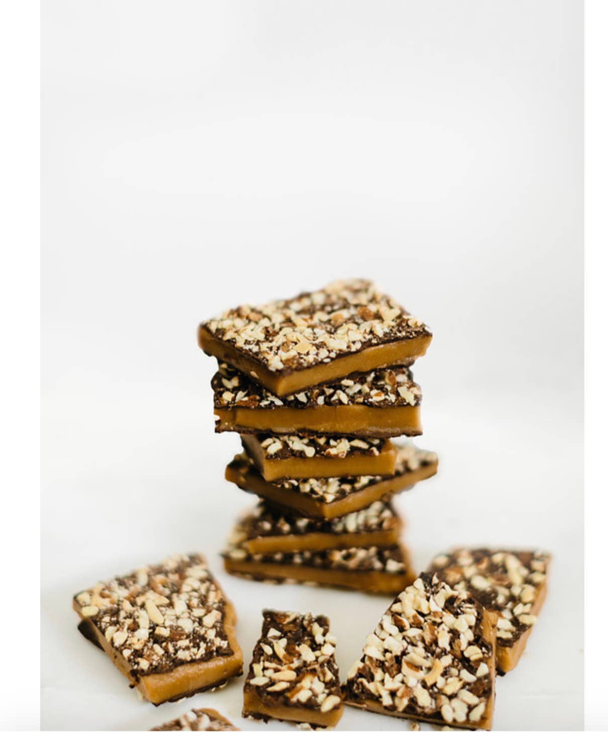 Four Brothers Chocolates - Vente Caramel anglais - 1,5 oz de caramel au beurre et aux amandes « Grab-n-Go »1